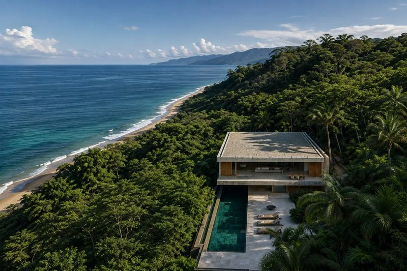 Hillside villa